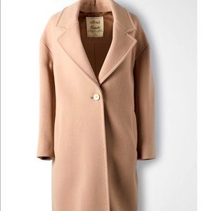 Aritzia Wilfred Rocco Coat in Dove Tail